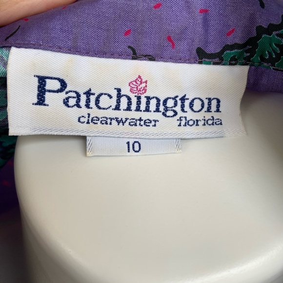 VTG Jeweltone Blouse w/Scarf or Selfbelt - Picture 7 of 8